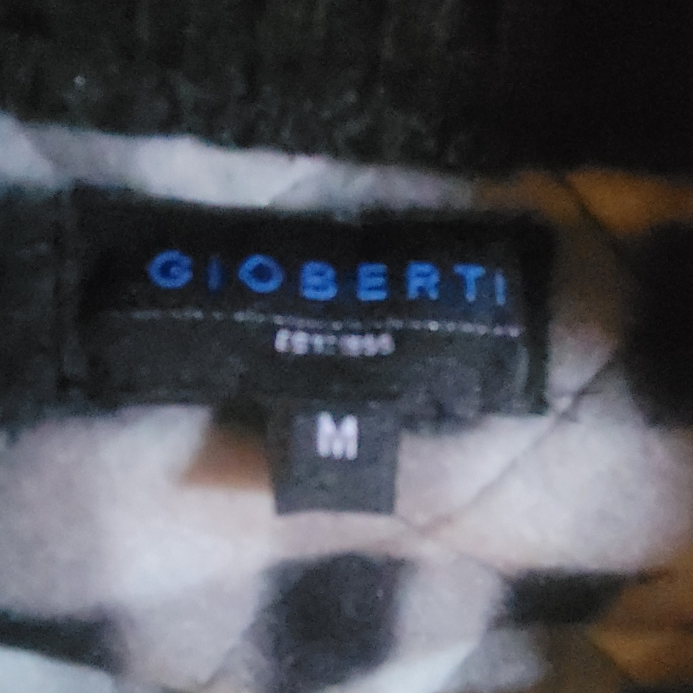Gioberti Mens M Black Sweatshirt ZipUp Jacket - Picture 5 of 5